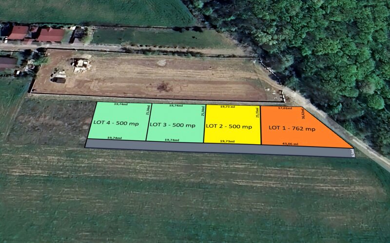 Izvorani loturi de 500mp   langa padurea Snagov - locatie de vis  comision 0%